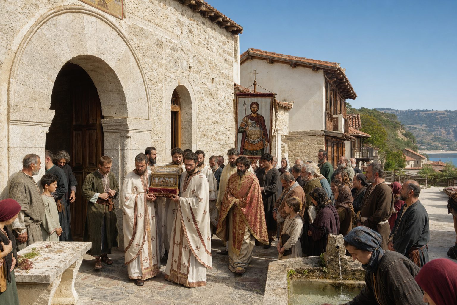 Transfer of the relics of the great martyr Theodore Stratilat